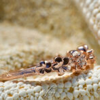 Zirconia Plumeria Ring