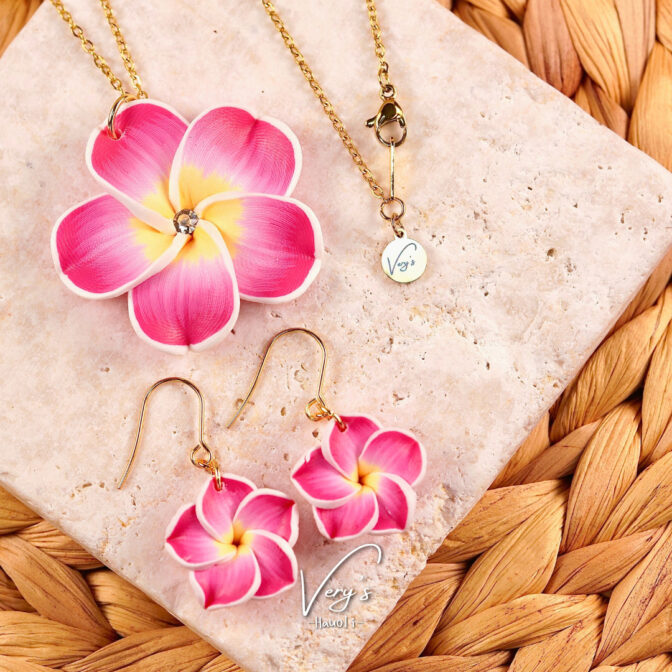 Colorful Plumeria Pierce