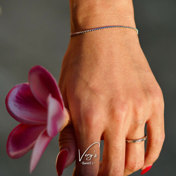 Flat Snake Chain Bracelet