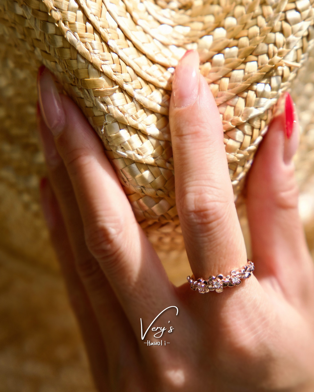 AAA Zirconia Plumeria Ring | Very's Hauoli - 公式サイト