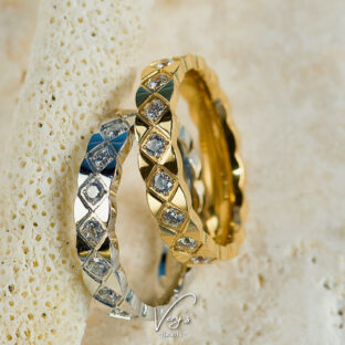 Zirconia Rhombus Ring【Very’s Jewelry】