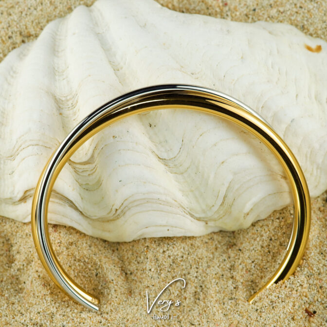 S&G Round Bangle【Very's Jewelry】