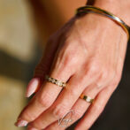 Zirconia Rhombus Ring【Very's Jewelry】