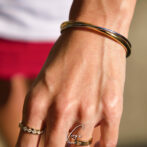 S&G Round Bangle【Very's Jewelry】