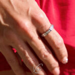 Zirconia Rhombus Ring【Very's Jewelry】