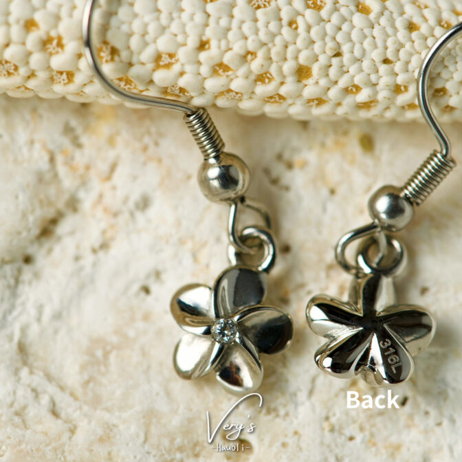 Zirconia Plumeria Pierce