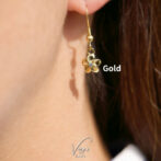 Zirconia Plumeria Pierce