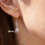 Zirconia Plumeria Pierce