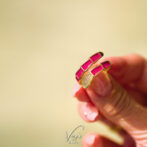 Zirconia Bamboo Open Ring