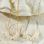 Freshwater pearl Necklace【チェーン付き】【Very’s Jewelry】