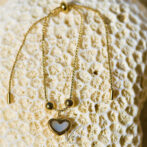 Heart Shell Bracelet