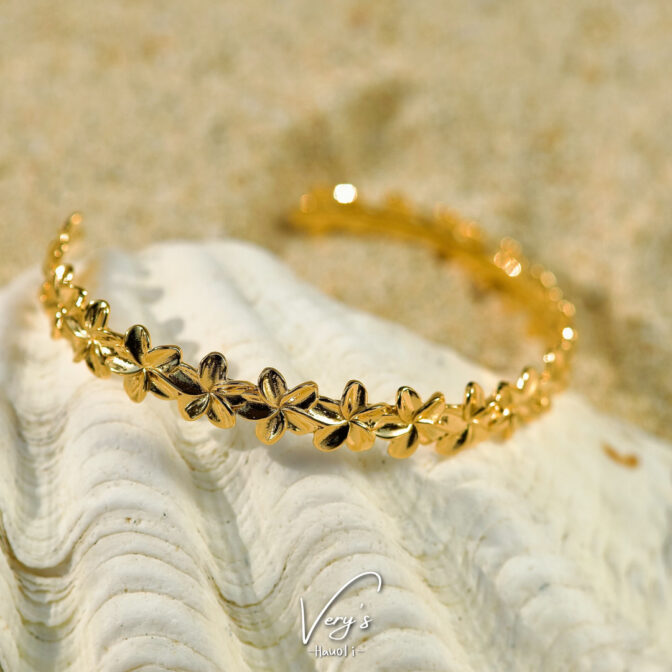Plumeria Bangle