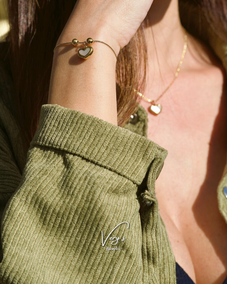 Heart Shell Bracelet