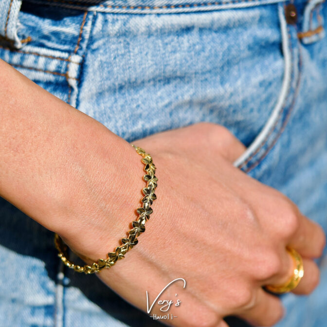 Plumeria Bangle